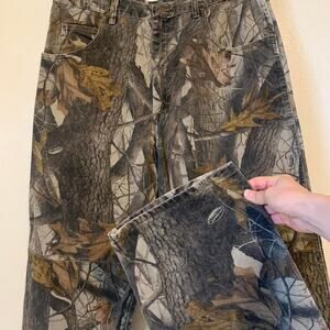 Vintage Wrangler Double Knee Realtree Camo Pants